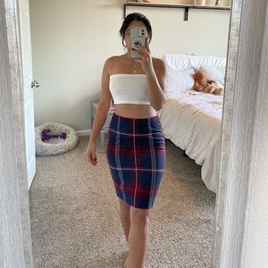 Tommy Hilfigire long skirt plaid